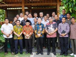 Bupati Bersama Wabup Lombok Utara Sambut Kunker Dirjen Bina Keuangan Daerah Kemendagri