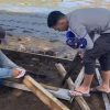 Sinergi Polisi dan Masyarakat, Pantai Dusun Sigi Bersih dan Tertata Berkat Gotong Royong