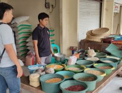 Polres Lombok Utara Pantau Harga Beras Di Pasar gangga Pastikan Harga Beras Stabil