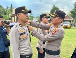 Kapolres Lombok Utara Kukuhkan Tiga Pamapta: Wujud Polisi Humanis di Garda Terdepan Pelayanan Publik