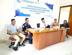 Satpol PP Kawal Dialog Publik Terkait Pelayanan Administrasi Kependudukan