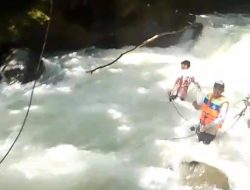 Aksi Heroik Empat Pemuda Temukan Korban Tenggelam di Sungai Sekoah, Lombok Utara