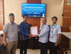 Prof Sukardi Resmi Mendaftar Calon Rektor Unram Periode 2026-2030