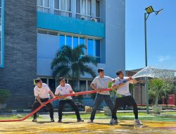 PLN Gelar Simulasi Pemadaman Kebakaran Bersama Damkar Mataram