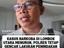 ‎Kasus Narkoba di Lombok Utara Menurun, Polres Tetap Gencar Lakukan Penindakan