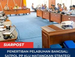 Penertiban Pelabuhan Bangsal: Satpol PP KLU Matangkan Strategi Bersama Lintas Instansi
