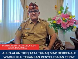 Alun-Alun Tioq Tata Tunaq Siap Berbenah: Wabup KLU Tekankan Penyelesaian Tepat Waktu dan Kualitas Material Premium
