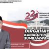 Kepala Dinas Nakertrans Mengucapkan Selamat Hari Ulang Tahun ke-22 Kabupaten Sumbawa Barat