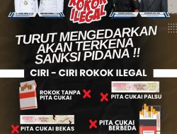 Pemerintah Lombok Utara Mengajak Masyarakat Gempur Rokok Ilegal