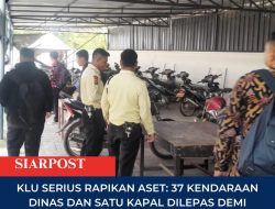 KLU Serius Rapikan Aset: 37 Kendaraan Dinas dan Satu Kapal Dilepas demi Efisiensi Anggaran