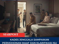 Kades Jenggala Sampaikan Permohonan Maaf dan Klarifikasi Isu Penggerebekan yang Viral
