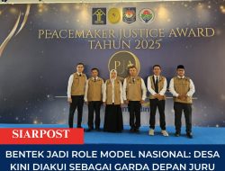 ‎Bentek Jadi Role Model Nasional: Desa Kini Diakui Sebagai Garda Depan Juru Damai Indonesia