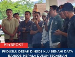 ‎FKDUSLU Desak Dinsos KLU Benahi Data Bansos: Kepala Dusun Tegaskan Banyak Ketidaktepatan Sasaran‎