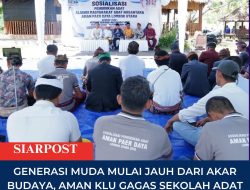 ‎Generasi Muda Mulai Jauh dari Akar Budaya, AMAN KLU Gagas Sekolah Adat sebagai Benteng Terakhir