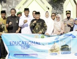 Bupati Sumbawa Lepas Rombongan EduTrip Dea Malela ke Timur Tengah, Sekaligus Sambut Pandu HW dari Jambore Dunia