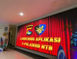 Polairud Polda NTB Launching Aplikasi “e-Polairud NTB” Pada Syukuran HUT ke-75