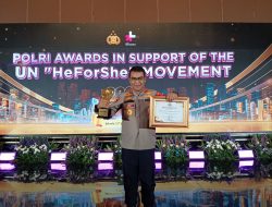 Kapolda NTB Irjen Hadi Gunawan Nominator Terbaik Penggerak Kesetaraan Gender Polri-UN Women