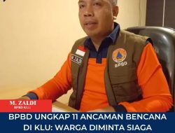 BPBD Ungkap 11 Ancaman Bencana di KLU: Warga Diminta Siaga Sepanjang Tahun