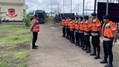 Brimob Polda NTB Siaga Penuh, Tim Aman Nusa II Bersiap Antisipasi Bencana Akhir Tahun