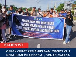 Gerak Cepat Kemanusiaan: Dinsos KLU Kerahkan Pilar Sosial, Donasi Warga Mengalir untuk Sumatra