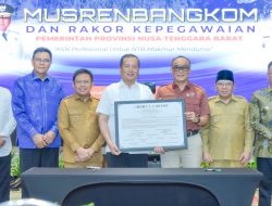 Buka Musrenbangkom, Gubernur NTB Tegaskan Era Meritokrasi dan Manajemen Talenta