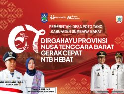 Kepala Desa Poto Tano Mengucapkan Selamat HUT ke-67 Provinsi NTB