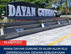 Nama Dayan Gunung di Alun-alun KLU Dipersoalkan, Dewan Kebudayaan Tegaskan Itu Jati Diri Leluhur