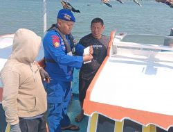 Tekankan Patroli, Dirpolairud Polda NTB Himbau Keselamatan di Laut Kepada Para Nelayan