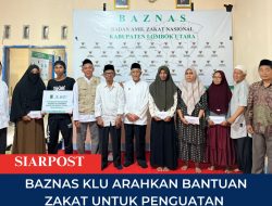 Baznas KLU Arahkan Bantuan Zakat untuk Penguatan Usaha Warga