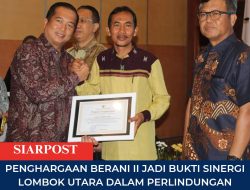 Penghargaan BERANI II Jadi Bukti Sinergi Lombok Utara dalam Perlindungan Perempuan dan Anak