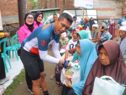 Kapolres Lombok Utara Gelar Gowes Kamtibmas ke Desa Sigar Penjalin, Sentuh Lansia dan Layanan Kesehatan Gratis