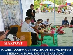 ‎Kades Akar-Akar Tegaskan Ritual Empas Menanga Mual Jadi Perekat Adat, Syukur, dan Ekonomi Warga