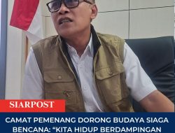 ‎Camat Pemenang Dorong Budaya Siaga Bencana: “Kita Hidup Berdampingan dengan 11 Ancaman”
