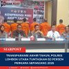 Transparansi Akhir Tahun, Polres Lombok Utara Tuntaskan 82 Persen Perkara Sepanjang 2025