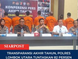 Transparansi Akhir Tahun, Polres Lombok Utara Tuntaskan 82 Persen Perkara Sepanjang 2025