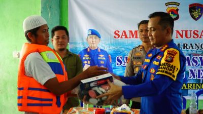 Ditpolairud Polda NTB Melaksanakan Giat Sambang Nusa Presisi di Pulau Meringkik Lombok Timur