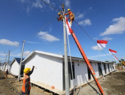 Danantara Sinergikan BUMN Bangun Huntara di Aceh Tamiang, PLN Sambung Listrik untuk Semua Rumah dan Fasum