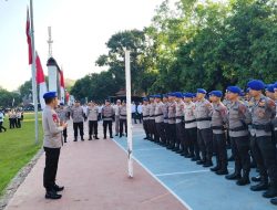 Apel Perdana Awal Tahun 2026, Dirpolairud Polda NTB Tekankan Profesionalisme dan Keselamatan Pelayaran