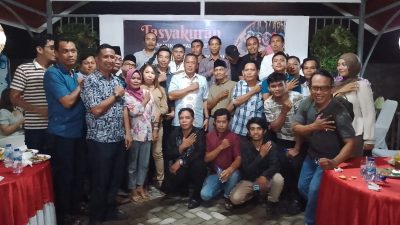 Naik Bintang Satu, Brigjen Lalu Iwan Mahardan Rayakan Syukuran Bersama Wartawan