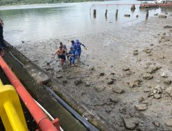 Wanita Asal Jonggat Meninggal Usai Loncat ke Laut di Dermaga ASDP Lembar, Polairud Bantu Evakuasi