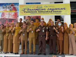 Kejari Mataram Resmikan Poliklinik Adhyaksa Sehat, Perkuat Pelayanan Kesehatan Aparatur dan Masyarakat