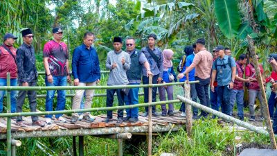 Gubernur NTB Turun Langsung ke Perigi–Jurit, Jembatan Pulih, Akses Warga Lotim Normal Kembali