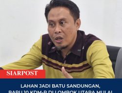 Lahan Jadi Batu Sandungan, Baru 10 KDM-P di Lombok Utara Mulai Bangun Gerai