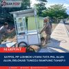 Satpol PP Lombok Utara Tata PKL Alun-alun, Relokasi Tunggu Rampung Tahap II