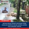 Artadi Desak Pemda Aktifkan TPS3R, Masalah Sampah Jalan Lading-Lading Tak Kunjung Tuntas