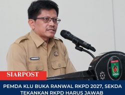 Pemda KLU Buka Ranwal RKPD 2027, Sekda Tekankan RKPD Harus Jawab Masalah Nyata Warga