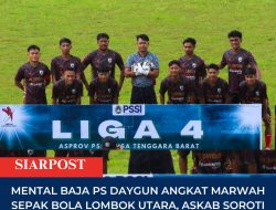Mental Baja PS Daygun Angkat Marwah Sepak Bola Lombok Utara, Askab Soroti Jadwal Padat dan Recovery Pemain