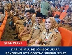Dari Sentul ke Lombok Utara: Rakornas 2026 Dorong Sinergi Nyata Pusat–Daerah