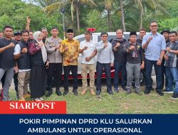 Pokir Pimpinan DPRD KLU Salurkan Ambulans untuk Operasional Sosial KASTA NTB
