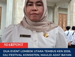Dua Event Lombok Utara Tembus KEN 2026, Gili Festival Konsisten. Maulid Adat Bayan Langsung Cetak Pengakuan Nasional